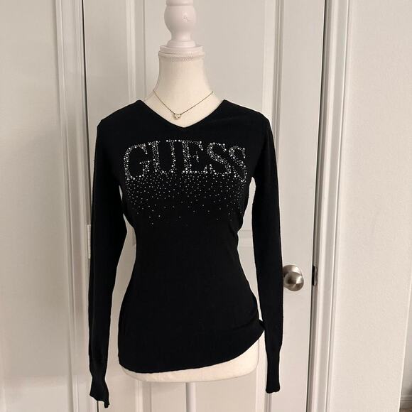 Vintage Guess Mcbling Strappy Back Light Weigjt Size Medium Top - Picture 1 of 4